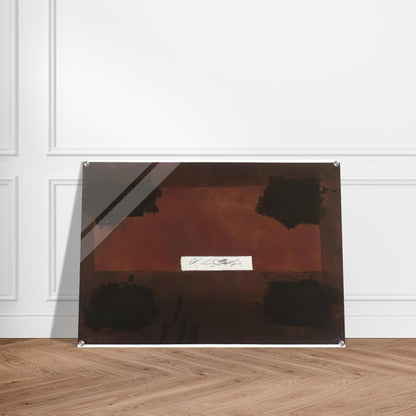 PASTED CLOTH 1976 - Antoni Tapies Acrylic Print - 70x100 cm / 28x40″ inches