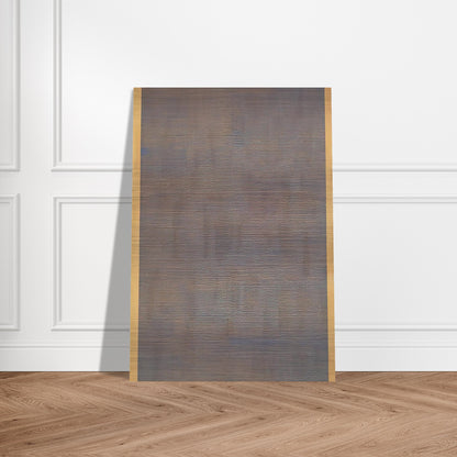 Falling Blue - Agnes Martin Brushed Aluminum Print - 70x100 cm / 28x40 inches | Agnes Martin Aluminum Print | Agnes Martin Prints