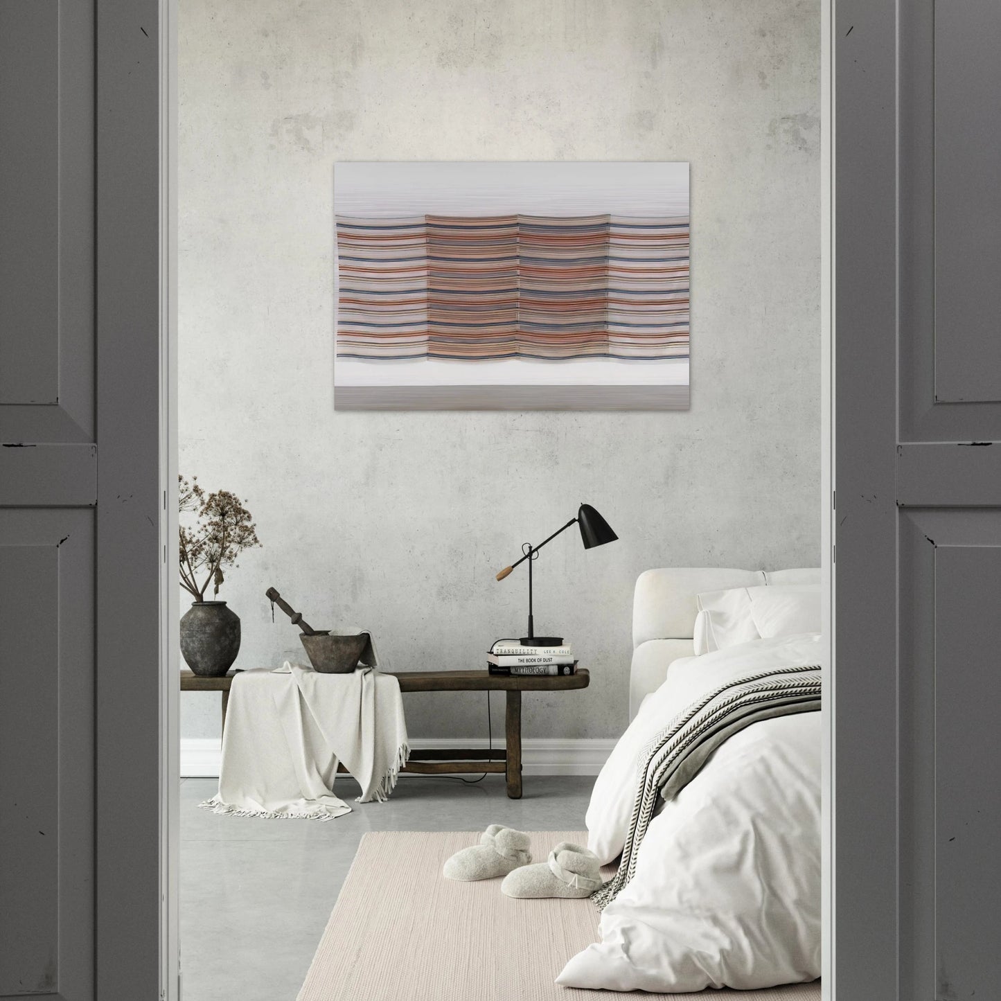 GEAR JAMMER 1976 - Robert Rauschenberg Brushed Aluminum Print - 70x100 cm / 28x40 inches | Robert Rauschenberg Aluminum Print | Robert Rauschenberg Prints