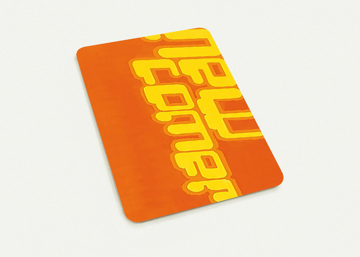 New Comer - 2000 By Michel Majerus Pack of 10 Post Cards | Michel Majerus Post Cards | A6 (10.5 x 14.8 cm) - 4.1 x 5.8 inches
