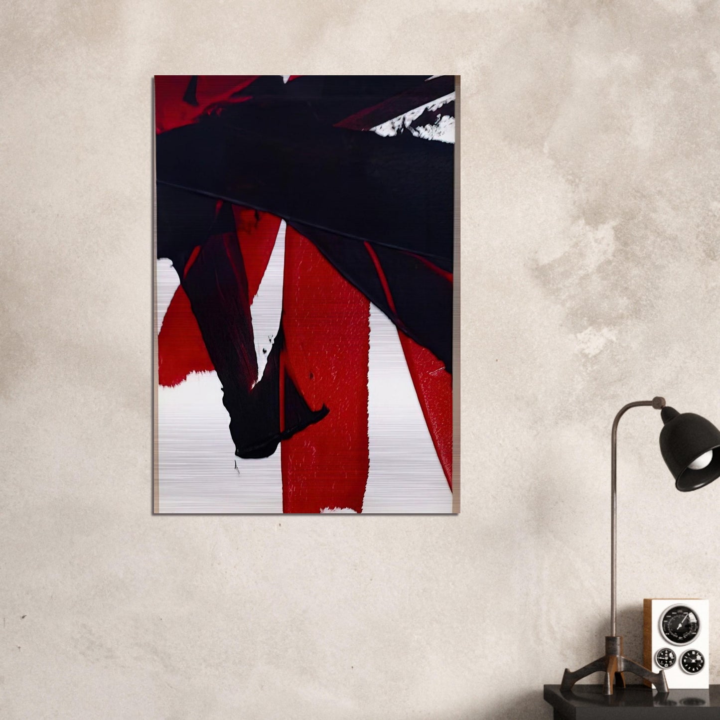 UNTITLED 2007 1 - Luis Feito Brushed Aluminum Print - 70x100 cm / 28x40 inches | Luis Feito Aluminum Print | Luis Feito Prints