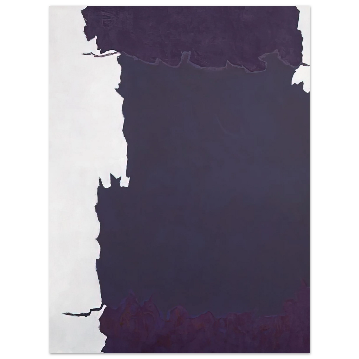 Theodoros Stamos - Infinity Field, Creten Series Rizitika #4 - 1983  75x100 cm / 30x40inches Fine Art Poster