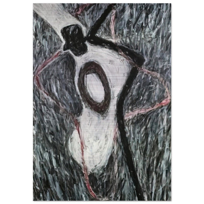FEBRUARY 1981 - Susan Rothenberg Brushed Aluminum Print - 70x100 cm / 28x40 inches | Susan Rothenberg Aluminum Print | Susan Rothenberg Prints