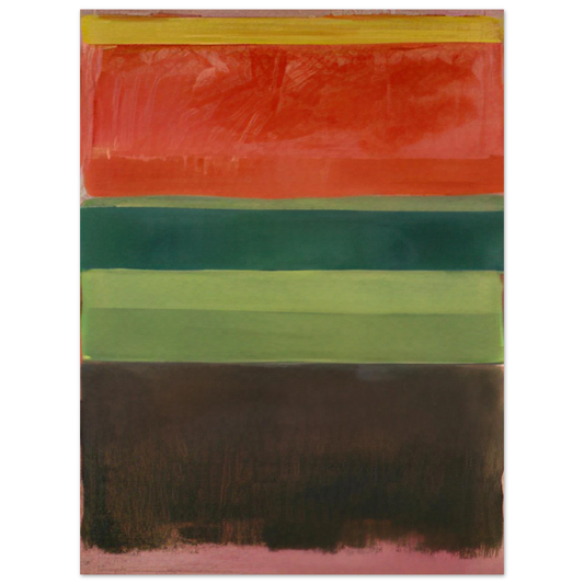 Mark Rothko - Untitled - 1949 Wall Art - 21x29.7 cm / 8x12" - Fine Art Poster - -