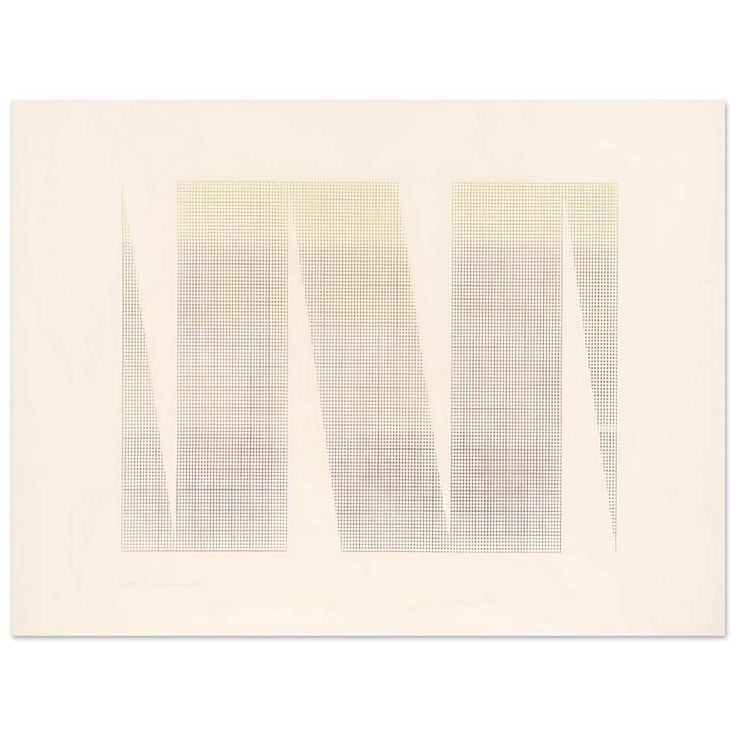 Mark Lancaster - Sixths - 1967  75x100 cm / 30x40inches Fine Art Poster