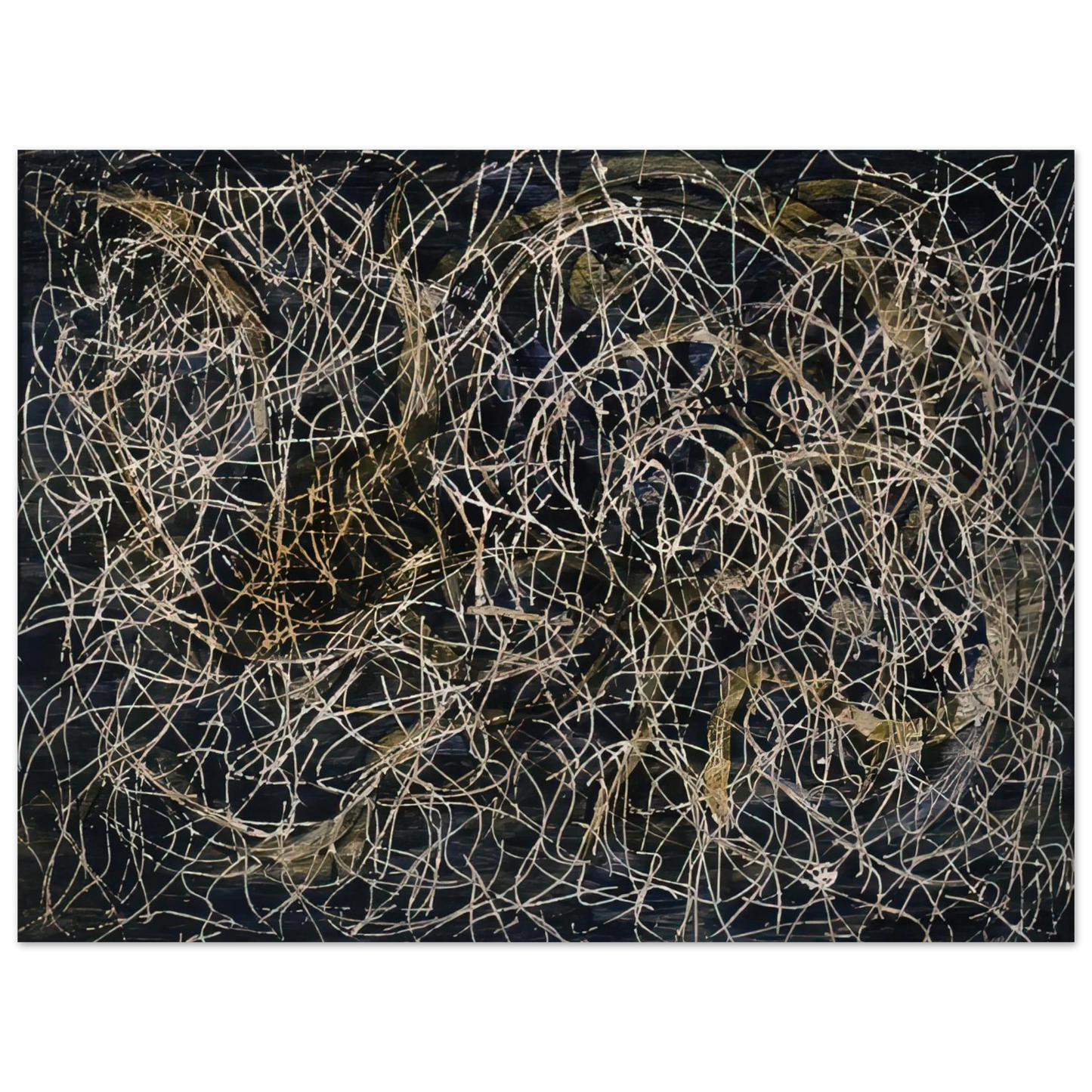 Marcel Barbeau - Rosier-feuilles  75x100 cm / 30x40inches Fine Art Poster