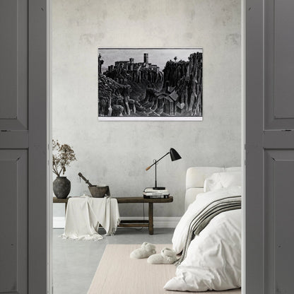 CIMINO BARBARANO - MC Escher Brushed Aluminum Print - 70x100 cm / 28x40 inches | MC Escher Aluminum Print | MC Escher Prints