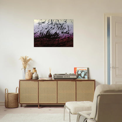 Untitled T1982-H12 - 1982 - Hans Hartung Brushed Aluminum Print - 70x100 cm / 28x40 inches | Hans Hartung Aluminum Print | Hans Hartung Prints