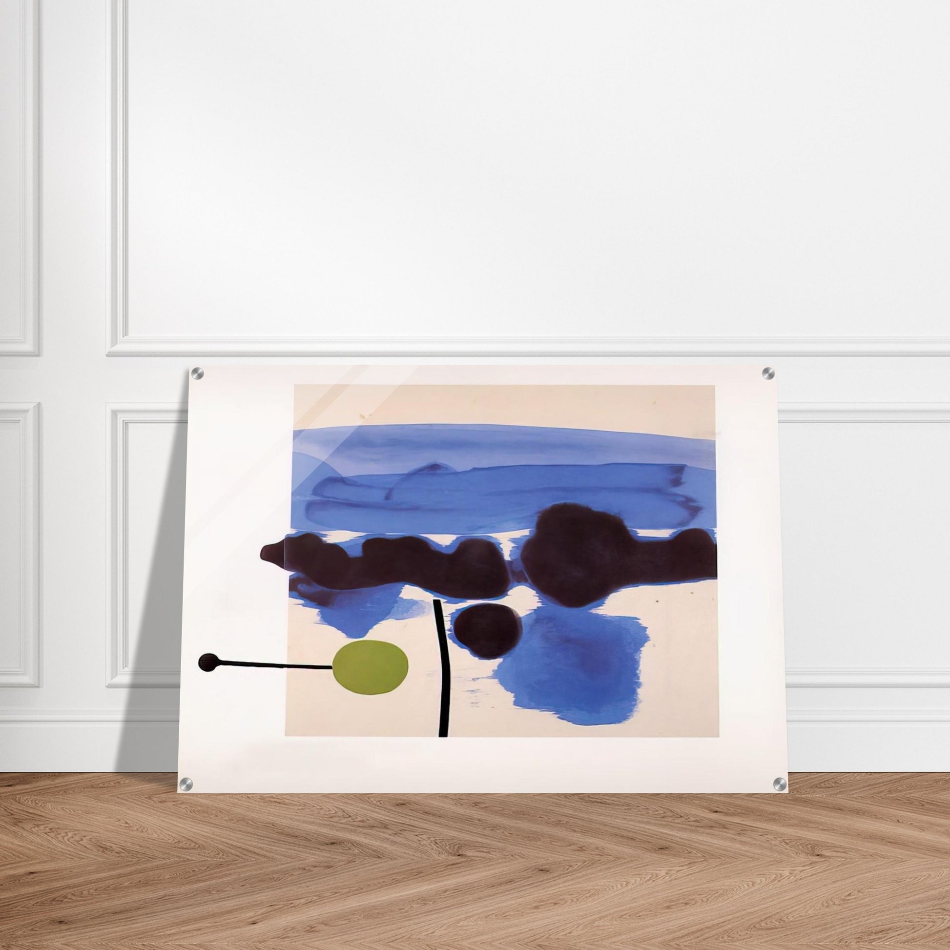 The Passion Flower - 1986 - Victor Pasmore Acrylic Print - 70x100 cm / 28x40″ inches