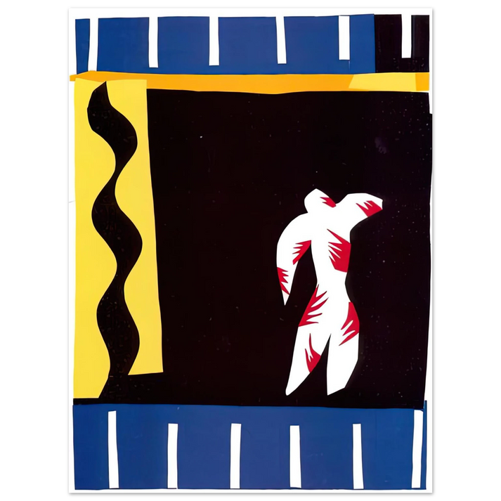 Henri Matisse - THE CLOWN 1943  75x100 cm / 30x40inches Fine Art Poster