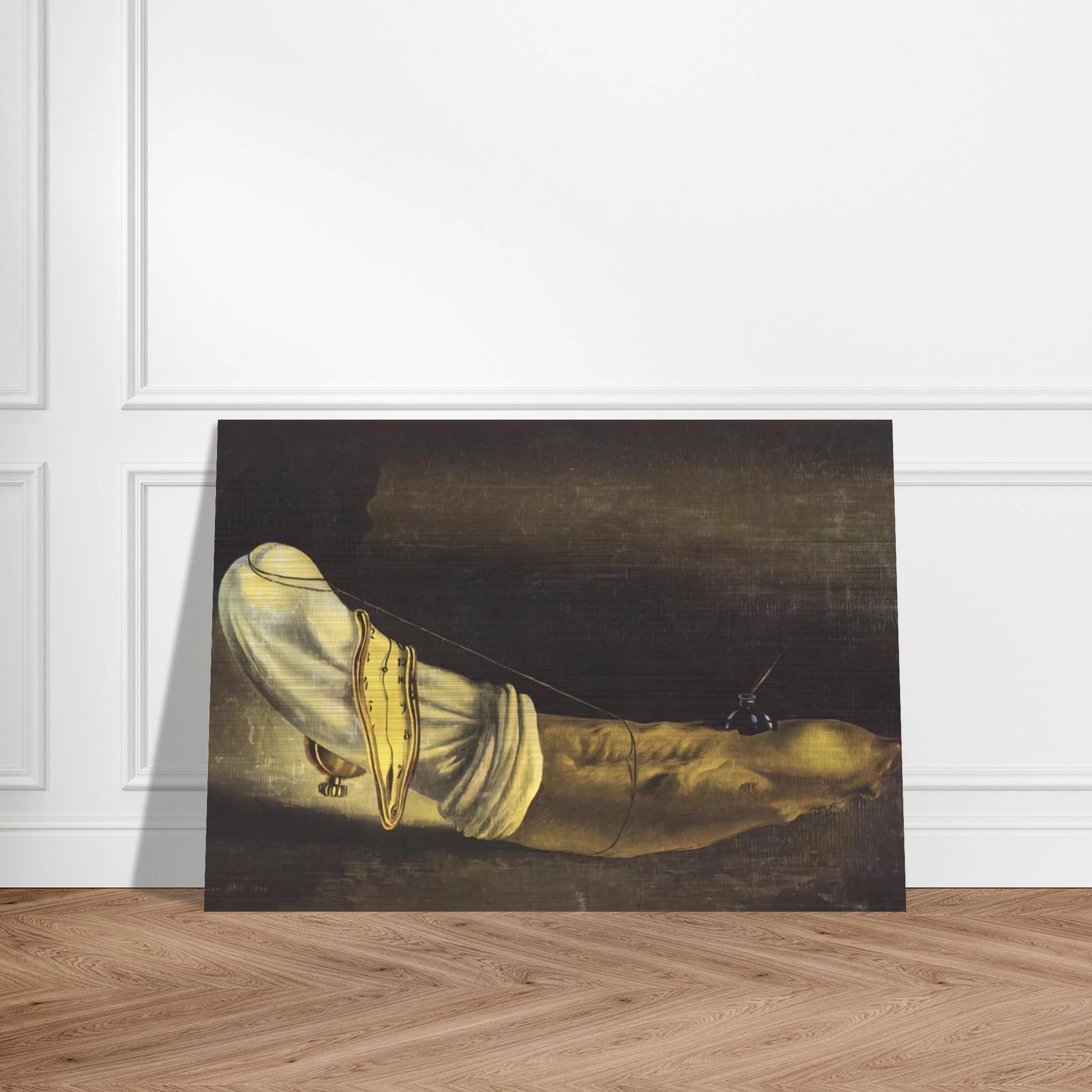 ANTHROPOMORPHIC BREAD - Salvador Dali Brushed Aluminum Print - 70x100 cm / 28x40 inches | Salvador Dali Aluminum Print | Salvador Dali Prints