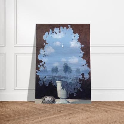 THE LAND OF MIRACLES 1964 - Rene Magritte Brushed Aluminum Print - 70x100 cm / 28x40 inches | Rene Magritte Aluminum Print | Rene Magritte Prints