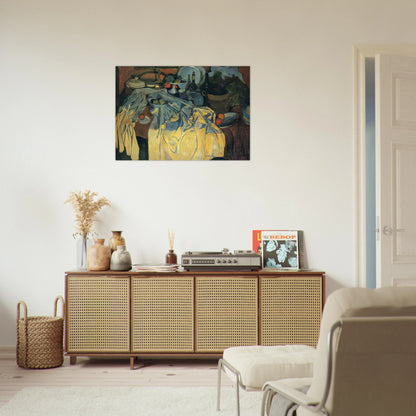 STILL LIFE ON THE TABLE 1904 - Andre Derain Brushed Aluminum Print - 70x100 cm / 28x40 inches | Andre Derain Aluminum Print | Andre Derain Prints