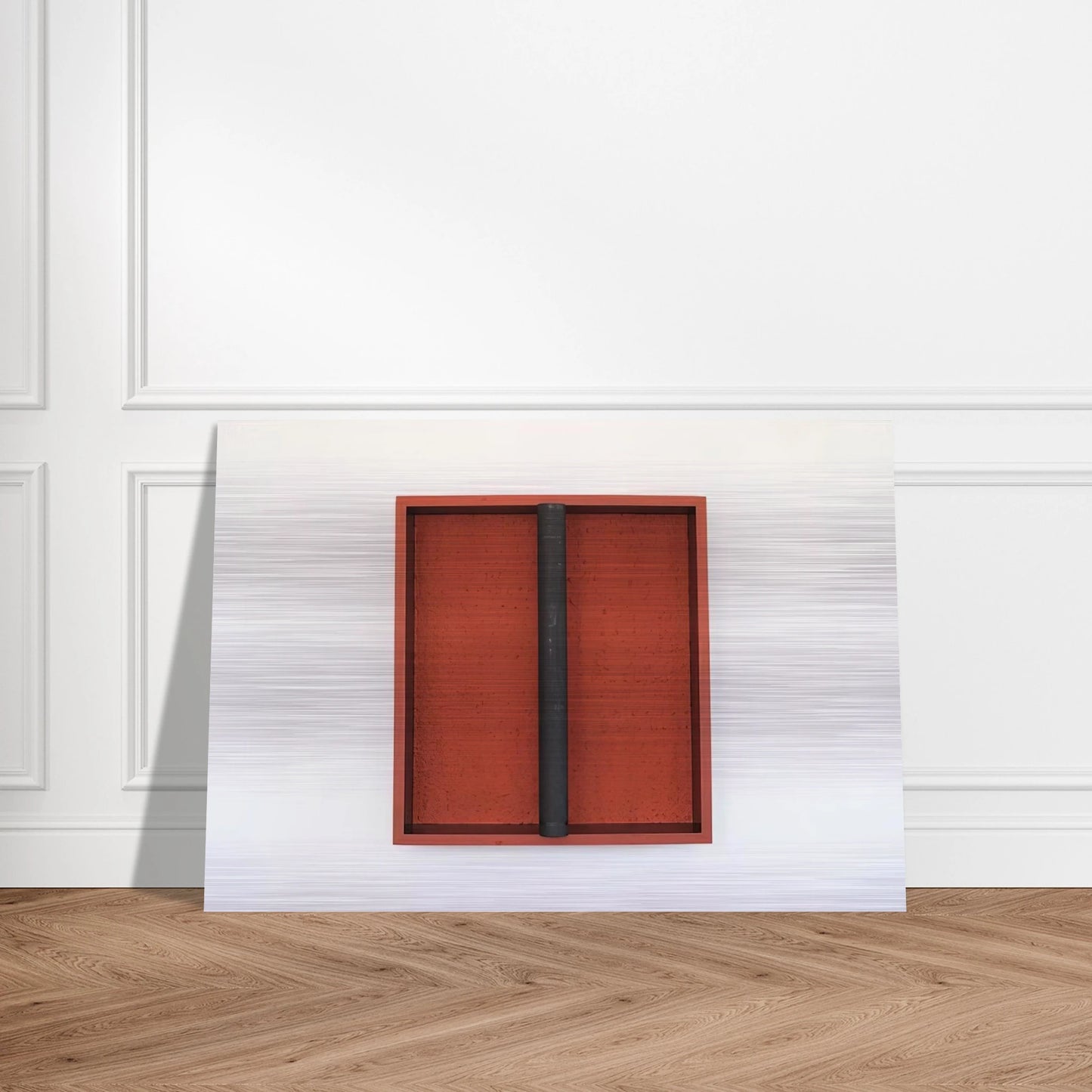 Untitled 101 Spring Street - 1962 - Donald Judd Brushed Aluminum Print - 70x100 cm / 28x40 inches | Donald Judd Aluminum Print | Donald Judd Prints
