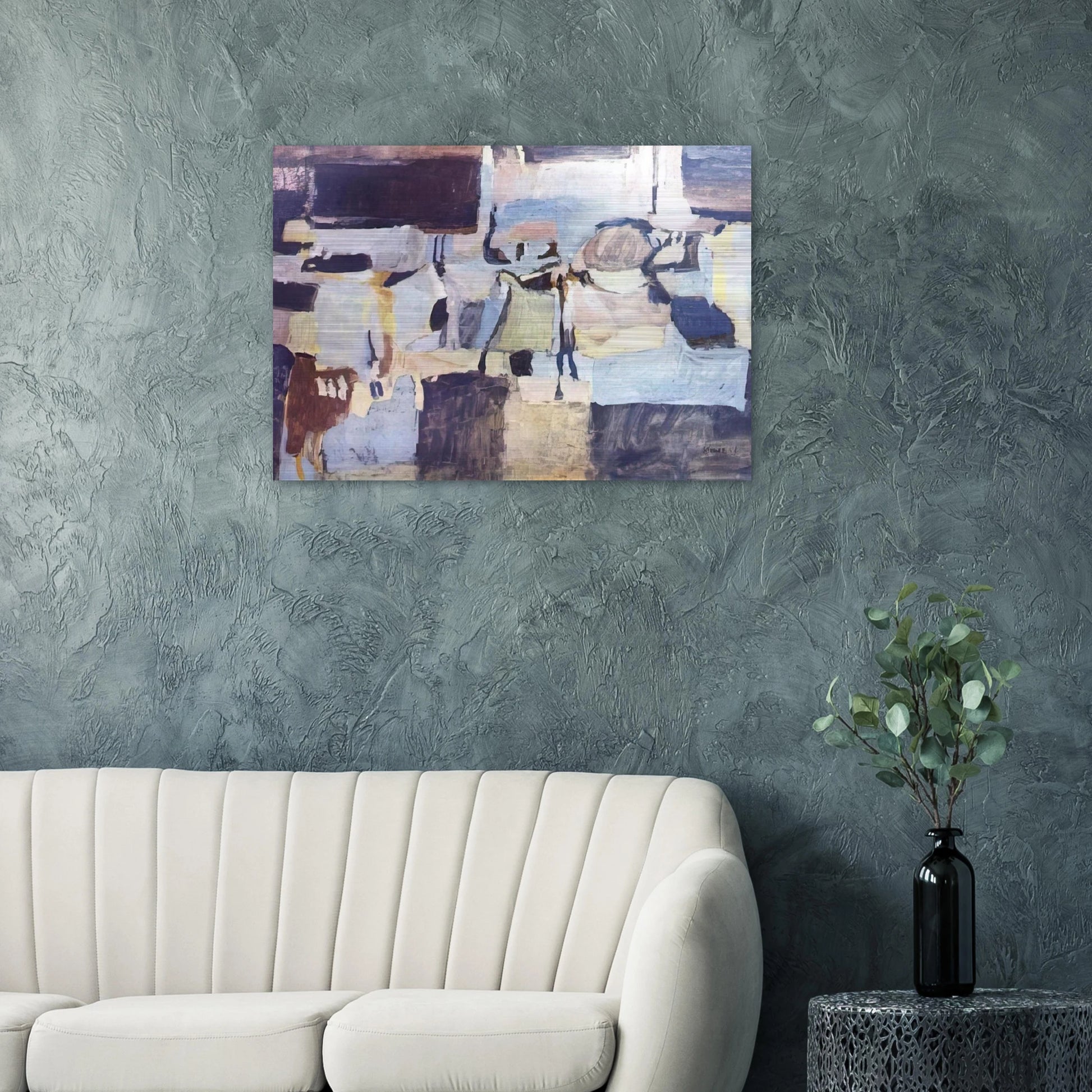 Pintura - 1958 - Menez Brushed Aluminum Print - 70x100 cm / 28x40 inches | Menez Aluminum Print | Menez Prints