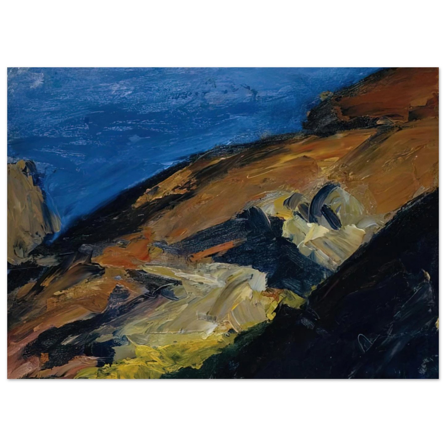 Edward Hopper - Rocks and Shore Fine Art Poster