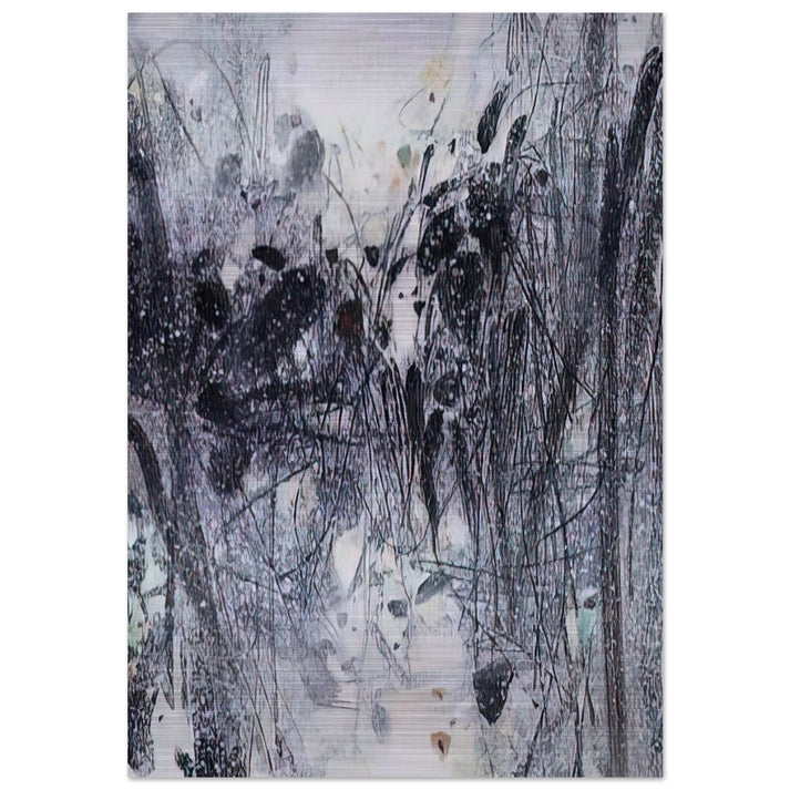 EVOCATION BLEUE 1989 - Chu teh Chun Brushed Aluminum Print - 70x100 cm / 28x40 inches | Chu teh Chun Aluminum Print | Chu teh Chun Prints