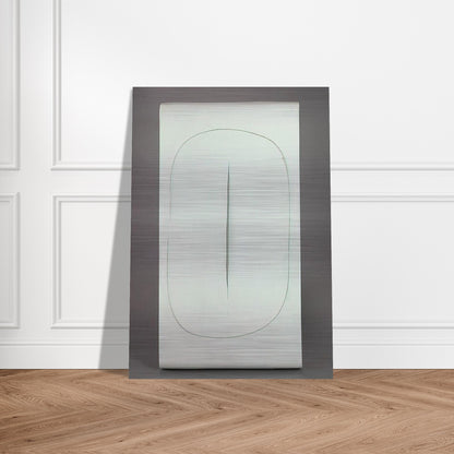 Concept Spatiale - 1968 - Lucio Fontana Brushed Aluminum Print - 70x100 cm / 28x40 inches | Lucio Fontana Aluminum Print | Lucio Fontana Prints