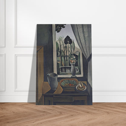 WINDOW AT VERS 1912 - Andre Derain Brushed Aluminum Print - 70x100 cm / 28x40 inches | Andre Derain Aluminum Print | Andre Derain Prints