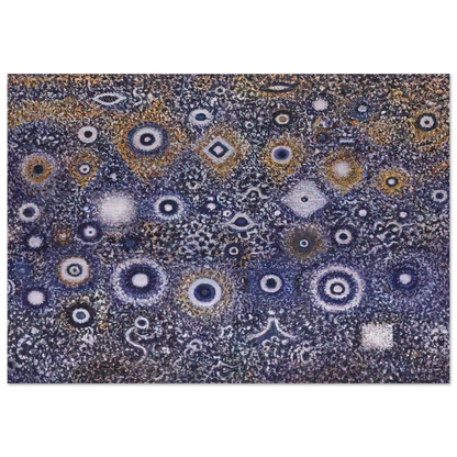 Night Landscape - 1971 - Richard Pousette-Dart Brushed Aluminum Print - 70x100 cm / 28x40 inches | Richard Pousette-Dart Aluminum Print | Richard Pousette-Dart Prints