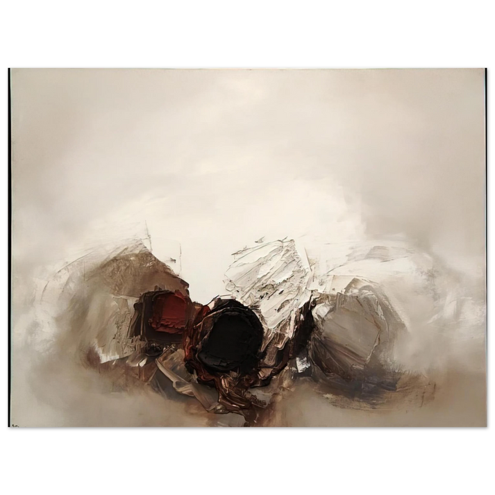 Luis Feito - N 300 1960  75x100 cm / 30x40inches Fine Art Poster
