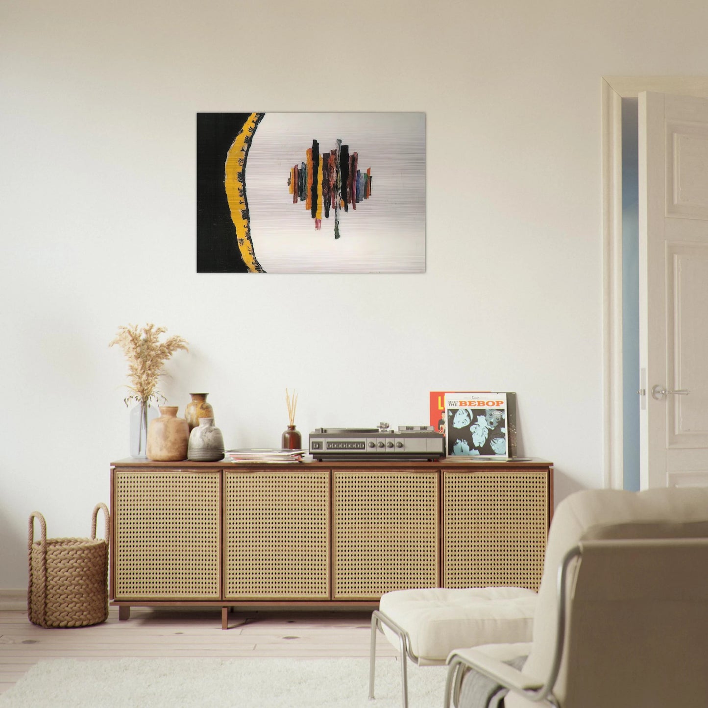 Mind Crystal - 1946 - Forrest Bess Brushed Aluminum Print - 70x100 cm / 28x40 inches | Forrest Bess Aluminum Print | Forrest Bess Prints