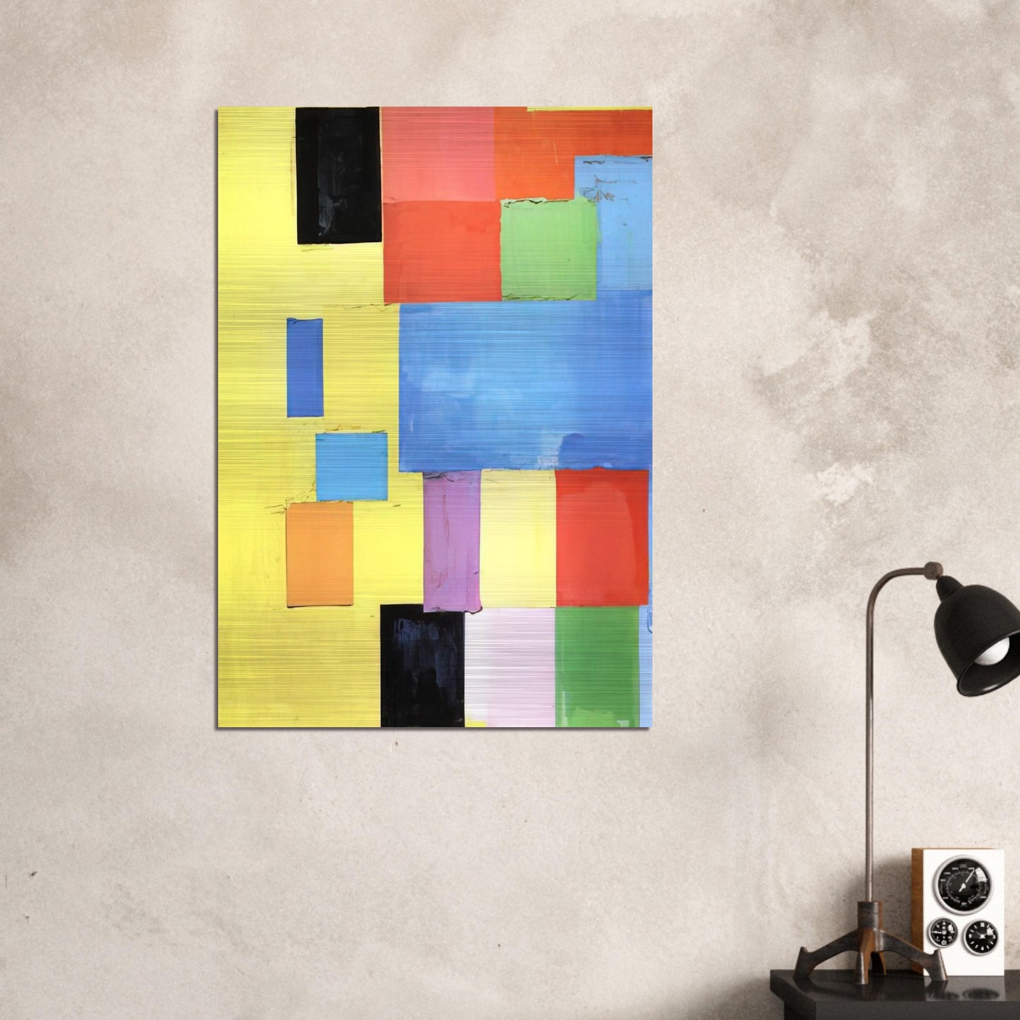 Pastorale - Hans Hofmann Brushed Aluminum Print - 70x100 cm / 28x40 inches | Hans Hofmann Aluminum Print | Hans Hofmann Prints