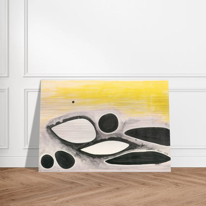 UNTITLED 1946 0 - Alexander Calder Brushed Aluminum Print - 70x100 cm / 28x40 inches | Alexander Calder Aluminum Print | Alexander Calder Prints