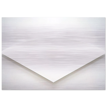 White Curve - Ellsworth Kelly Brushed Aluminum Print - 70x100 cm / 28x40 inches | Ellsworth Kelly Aluminum Print | Ellsworth Kelly Prints