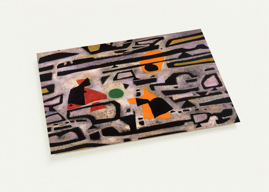 Hiver - 1950 By Alfred Manessier Pack of 10 Post Cards | Alfred Manessier Post Cards | A6 (10.5 x 14.8 cm) - 4.1 x 5.8 inches