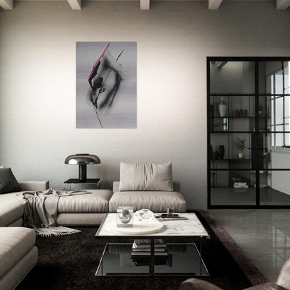 Transparent Shadow - Abstract Expressionism - Toko Shinoda Brushed Aluminum Print - 70x100 cm / 28x40 inches | Toko Shinoda Aluminum Print | Toko Shinoda Prints