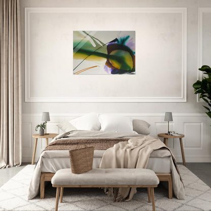 Phenomena Amber Sight - 1968 - Paul Jenkins Acrylic Print - 70x100 cm / 28x40″ inches