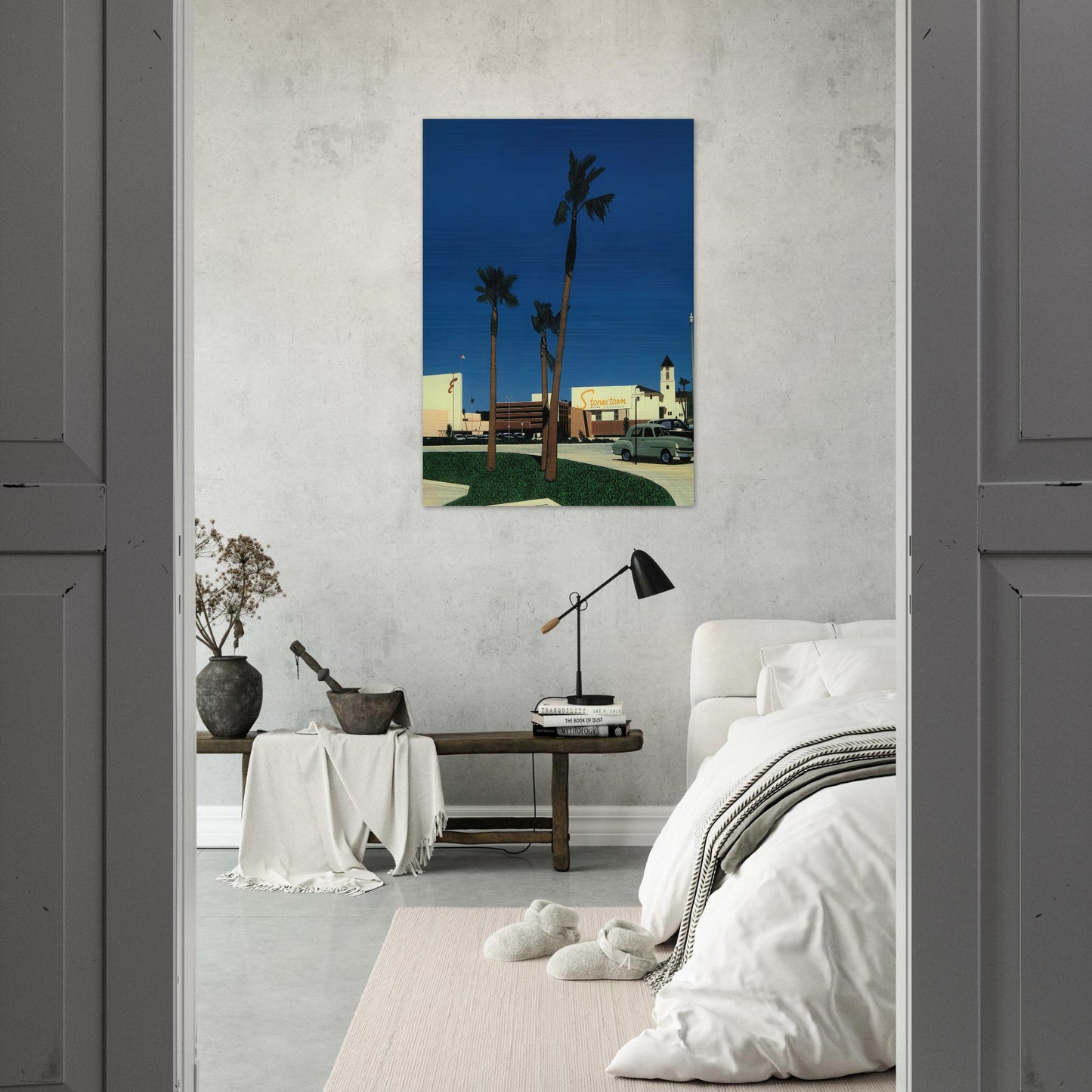 In the beginning IV Mall - Hiroshi Nagai Brushed Aluminum Print - 70x100 cm / 28x40 inches | Hiroshi Nagai Aluminum Print | Hiroshi Nagai Prints