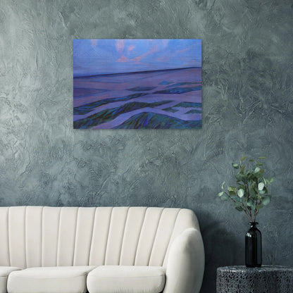 Dune Landscape - Piet Mondrian Brushed Aluminum Print - 70x100 cm / 28x40 inches | Piet Mondrian Aluminum Print | Piet Mondrian Prints
