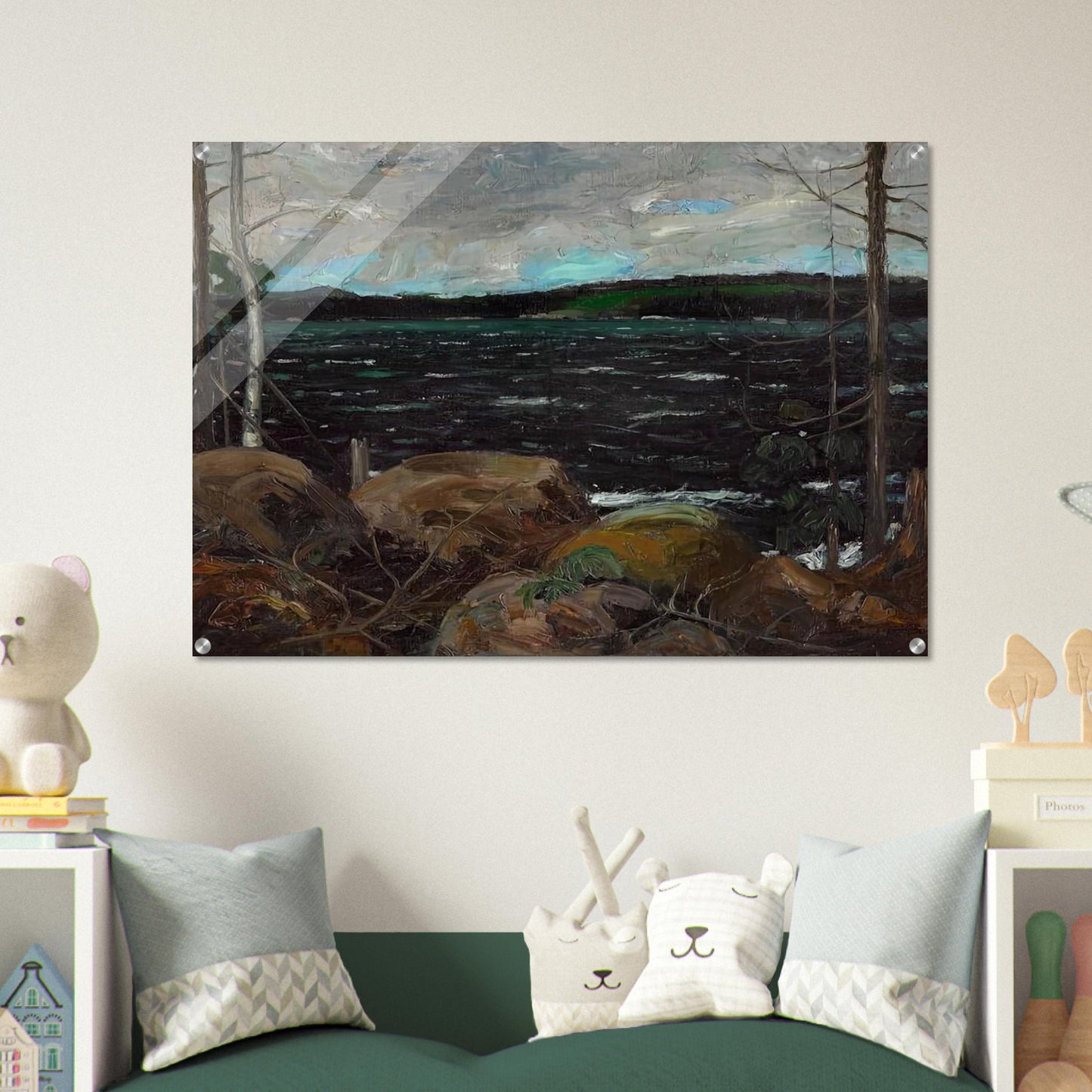 NORTHERN LAKE 1913 - Tom Thomson Acrylic Print - 70x100 cm / 28x40″ inches