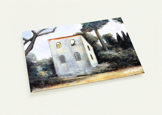 LA CASA ABBANDONATA 1930 By Carlo Carra Pack of 10 Post Cards | Carlo Carra Post Cards | A6 (10.5 x 14.8 cm) - 4.1 x 5.8 inches