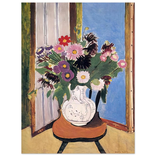 Henri Matisse - DAISIES 1919  75x100 cm / 30x40inches Fine Art Poster