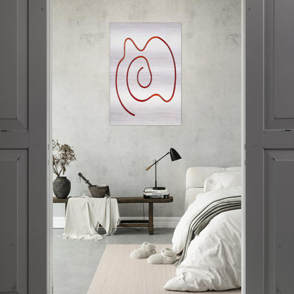 Untitled 17 - 1962 - Jeremy Moon Brushed Aluminum Print - 70x100 cm / 28x40 inches | Jeremy Moon Aluminum Print | Jeremy Moon Prints