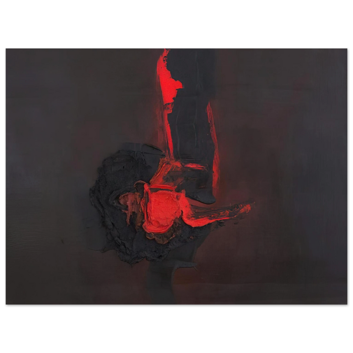 Luis Feito - N MERO 460 A 1963  75x100 cm / 30x40inches Fine Art Poster