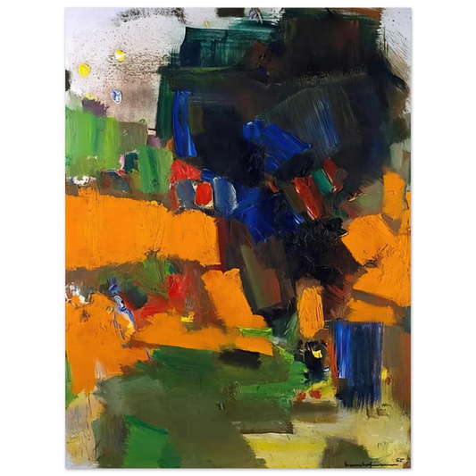 Hans Hofmann - Deep Within the Ravine  75x100 cm / 30x40inches Fine Art Poster
