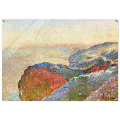 At Val Saint-Nicolas near Dieppe, Morning - claude monet Acrylic Print - 70x100 cm / 28x40″ inches