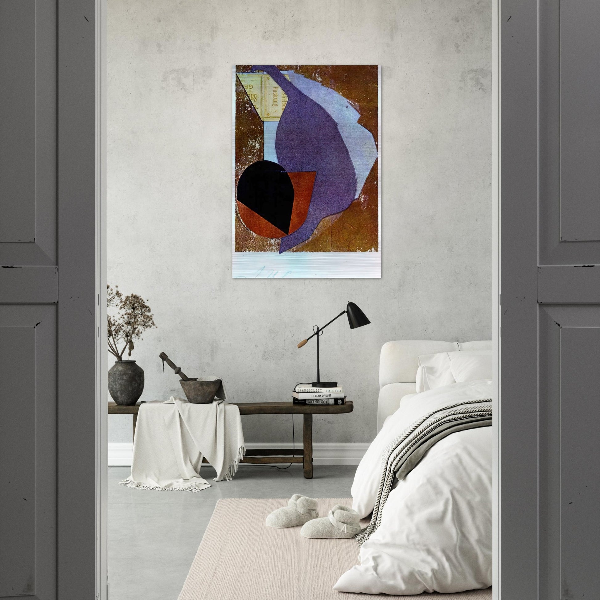 Before my Birth - Jean Arp Brushed Aluminum Print - 70x100 cm / 28x40 inches | Jean Arp Aluminum Print | Jean Arp Prints