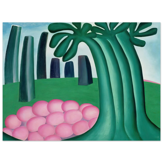 Tarsila do Amaral - Forest  75x100 cm / 30x40inches Fine Art Poster