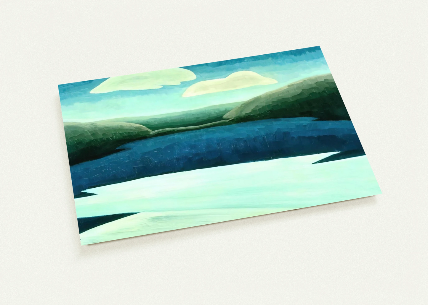 Ice and Clouds - 1931 By Arthur Dove Pack of 10 Post Cards | Arthur Dove Post Cards | A6 (10.5 x 14.8 cm) - 4.1 x 5.8 inches