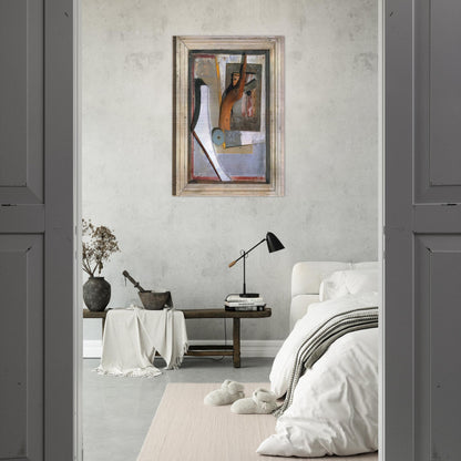 RELIEF IN RELIEF 1945 - Kurt Schwitters Brushed Aluminum Print - 70x100 cm / 28x40 inches | Kurt Schwitters Aluminum Print | Kurt Schwitters Prints