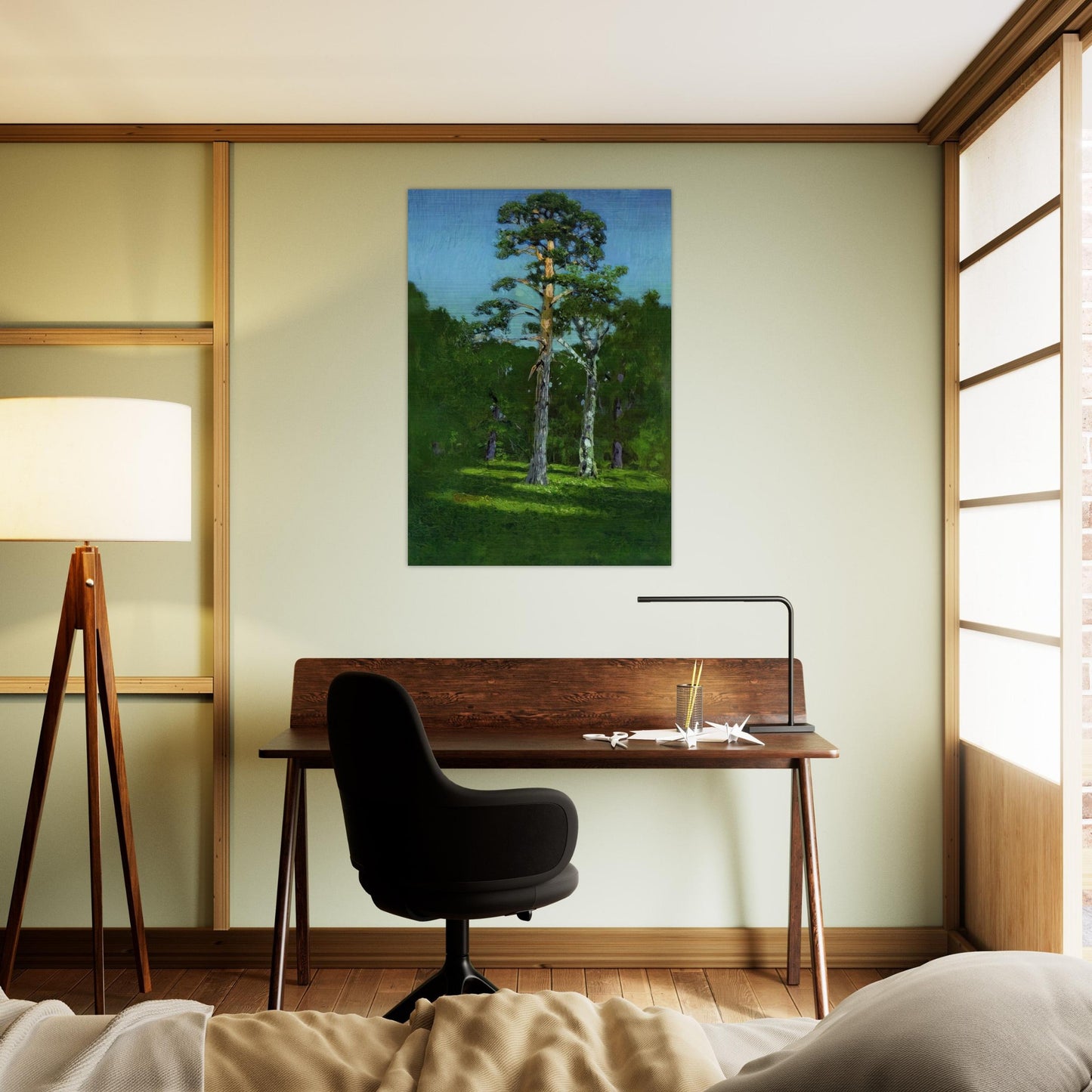 Pine - Arkhyp Kuindzhi Brushed Aluminum Print - 70x100 cm / 28x40 inches | Arkhyp Kuindzhi Aluminum Print | Arkhyp Kuindzhi Prints