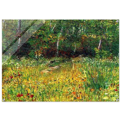 Park at Asnieres in Spring - Vincent van Gogh Acrylic Print - 70x100 cm / 28x40″ inches