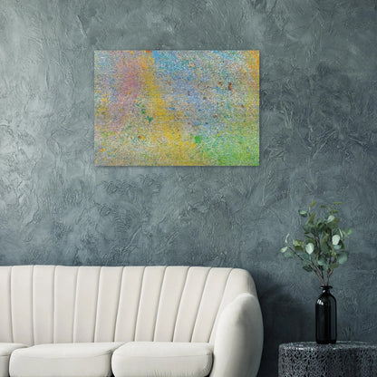 Milky Way - 1966 - Walasse Ting Brushed Aluminum Print - 70x100 cm / 28x40 inches | Walasse Ting Aluminum Print | Walasse Ting Prints