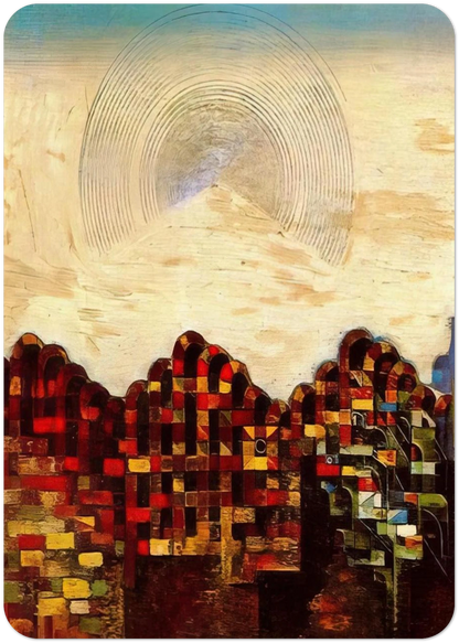Paris dream By Max Ernst Pack of 10 Post Cards | Max Ernst Post Cards | A6 (10.5 x 14.8 cm) - 4.1 x 5.8 inches