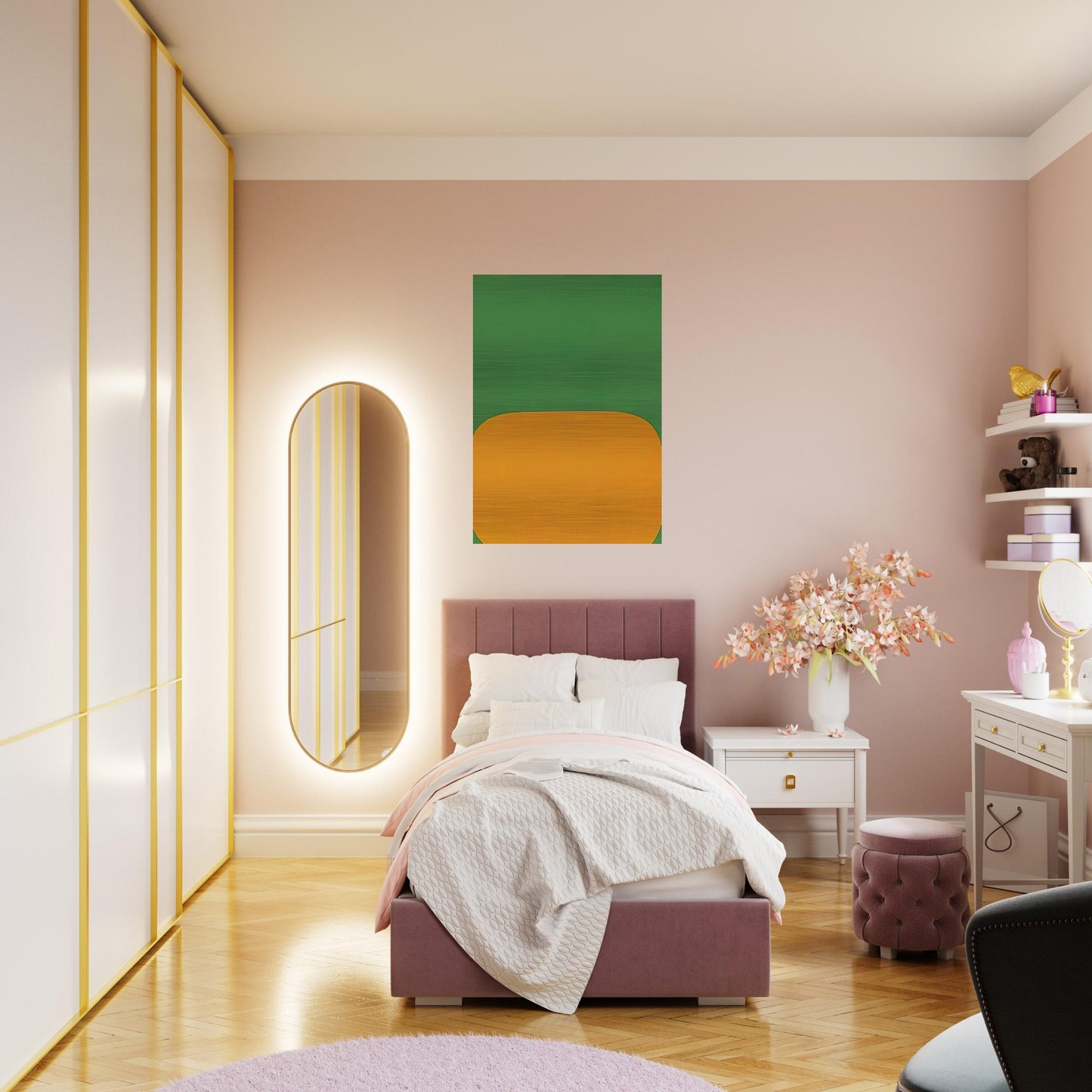 DerriŠre le Miroir - Ellsworth Kelly Brushed Aluminum Print - 70x100 cm / 28x40 inches | Ellsworth Kelly Aluminum Print | Ellsworth Kelly Prints